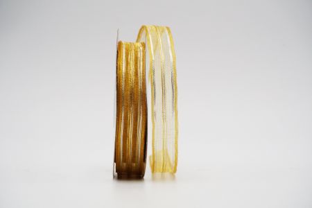 Metallic Stripes Sheer Ribbon_K1581-4-1_gold